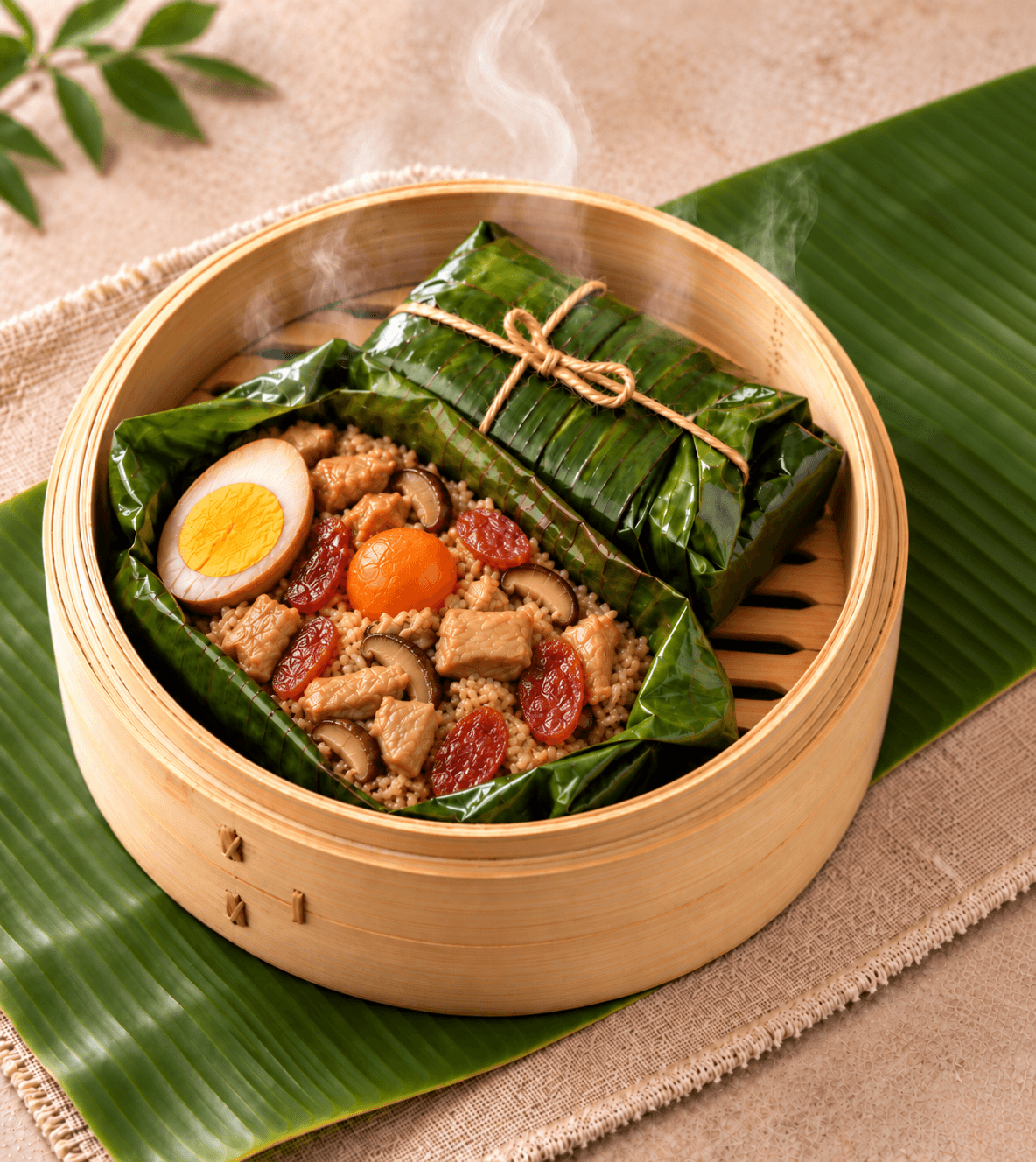 Sticky Rice Parcels